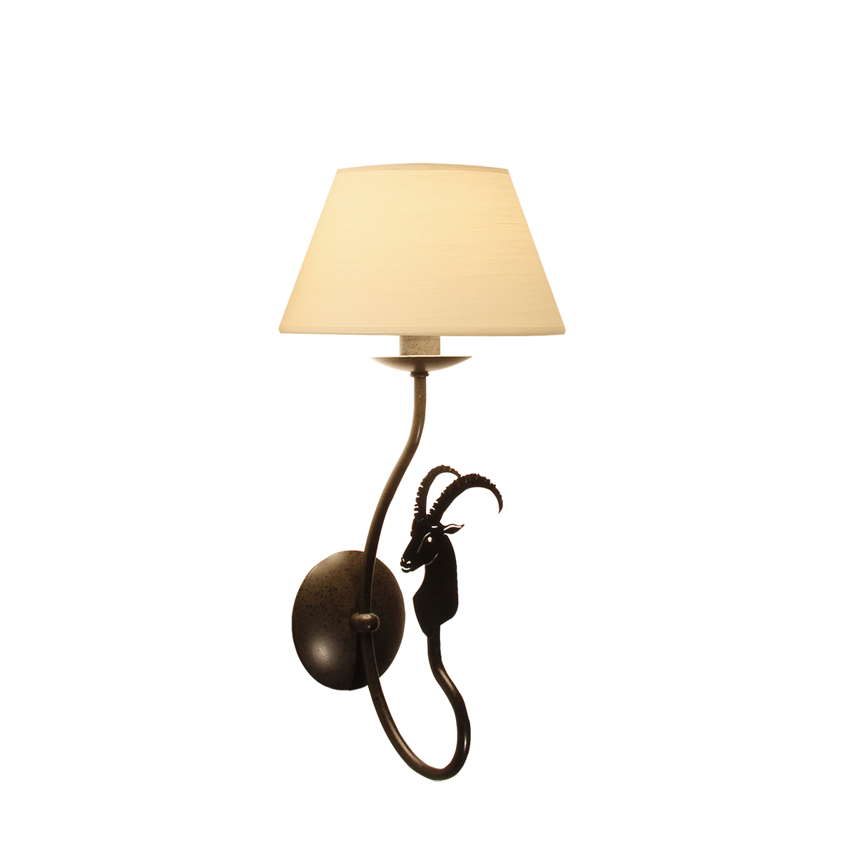 Menzel Themen Wandleuchte mit Magnethalter für Motiv 1 flammig E27 mit Lampenschirm