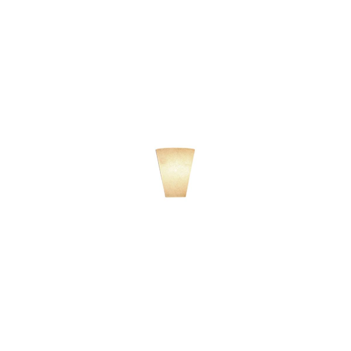 Leuchtenglas Kegel Scavo uni GST4/10, D=8cm, E14