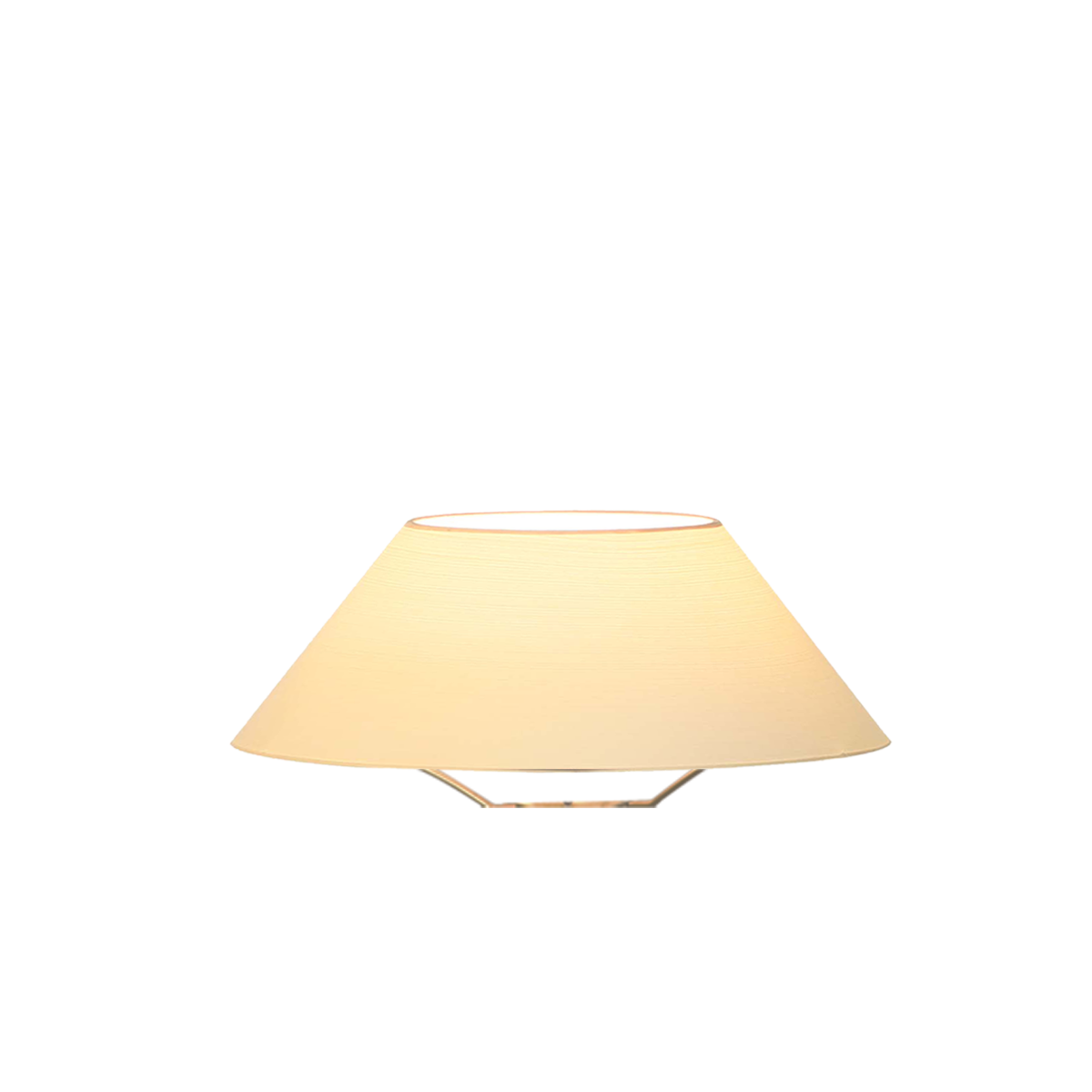 Lampenschirm konisch D=32cm Tischleuchte Wandlampe E27 Strichlack Farbe nach Wahl