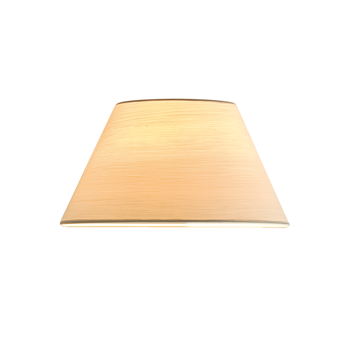 Lampenschirm Blende Halbschirm B=20cm Strichlack Farbe nach Wahl