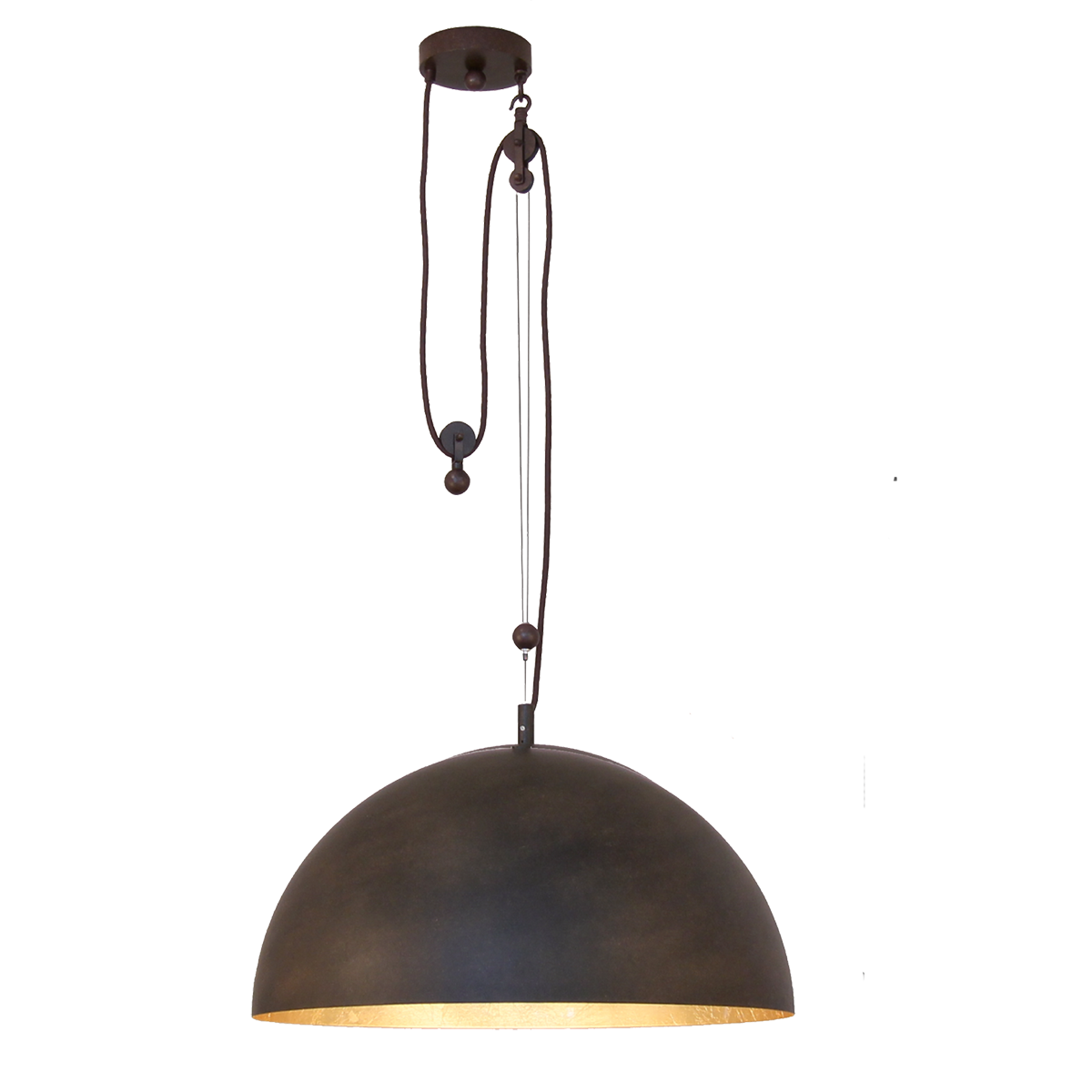 Menzel SOLO  Pendel D=60cm höhenverstellbar, Eisen Farbe nach Wahl