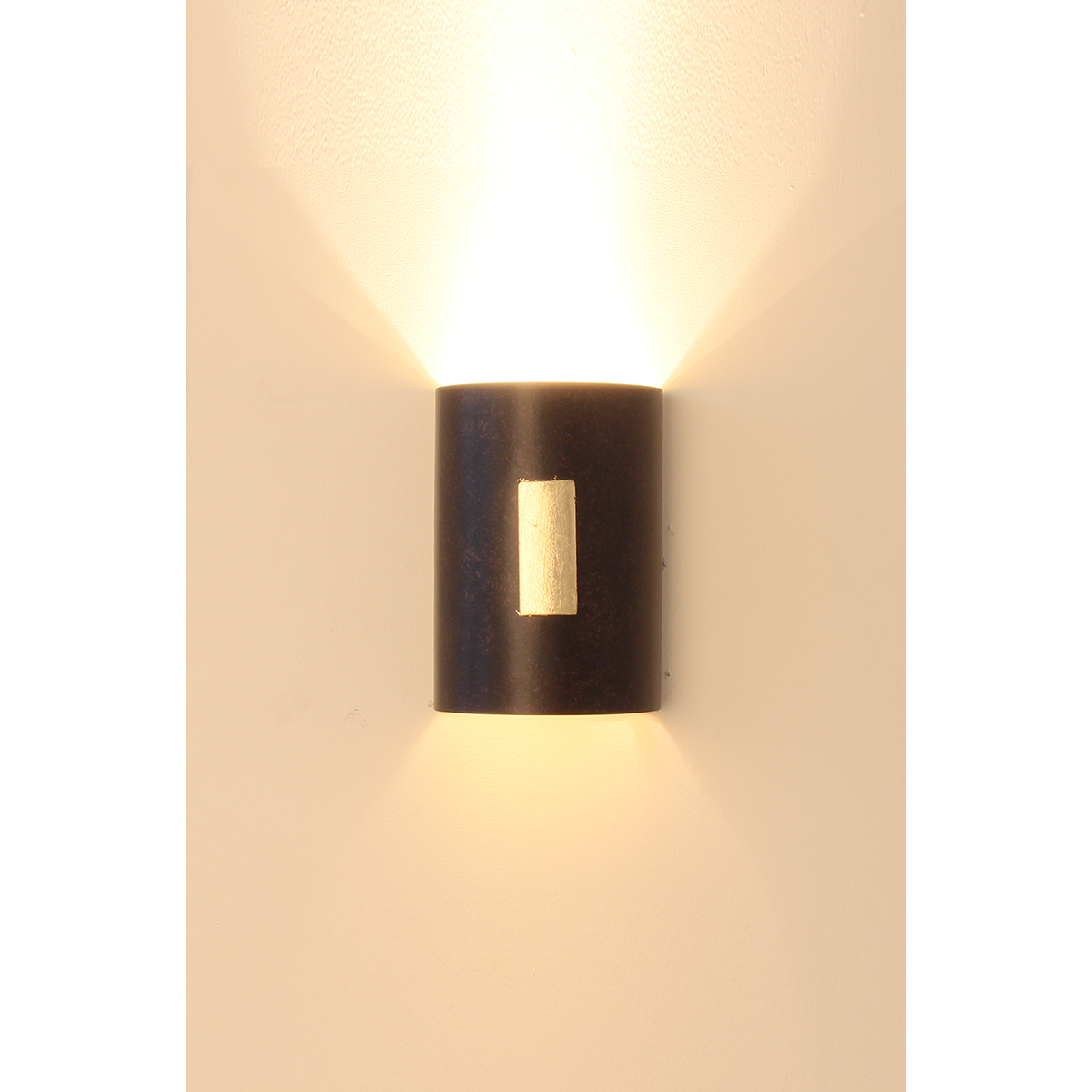 Menzel SOLO Blende Wandleuchte 1 x GU10 LED up or down Eisen Farbkombination nach Wahl Fassung  für das Landhaus