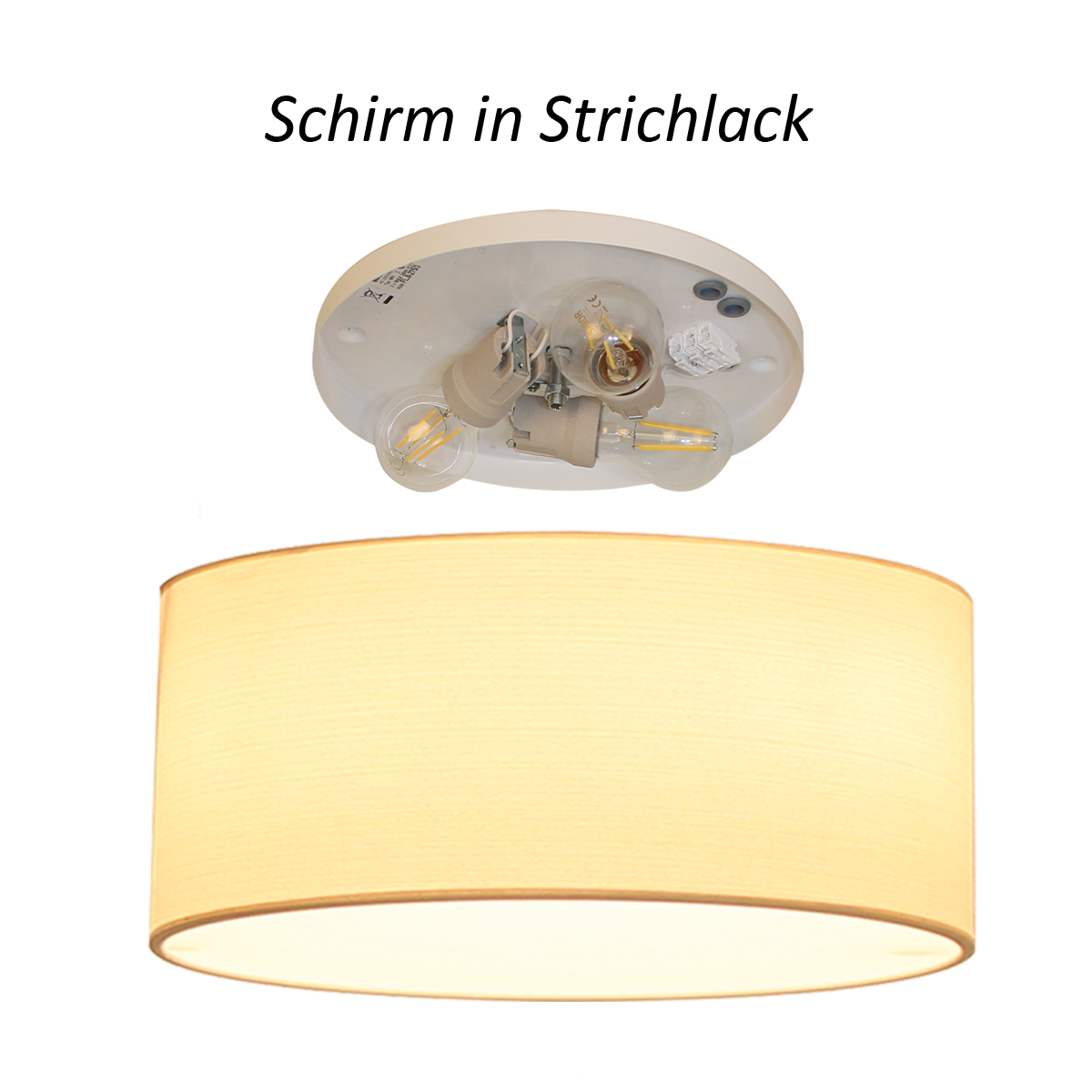 Menzel Flair Tonne Strichlack 50cm, Farbe nach Wahl und Diffusor für das Landhaus