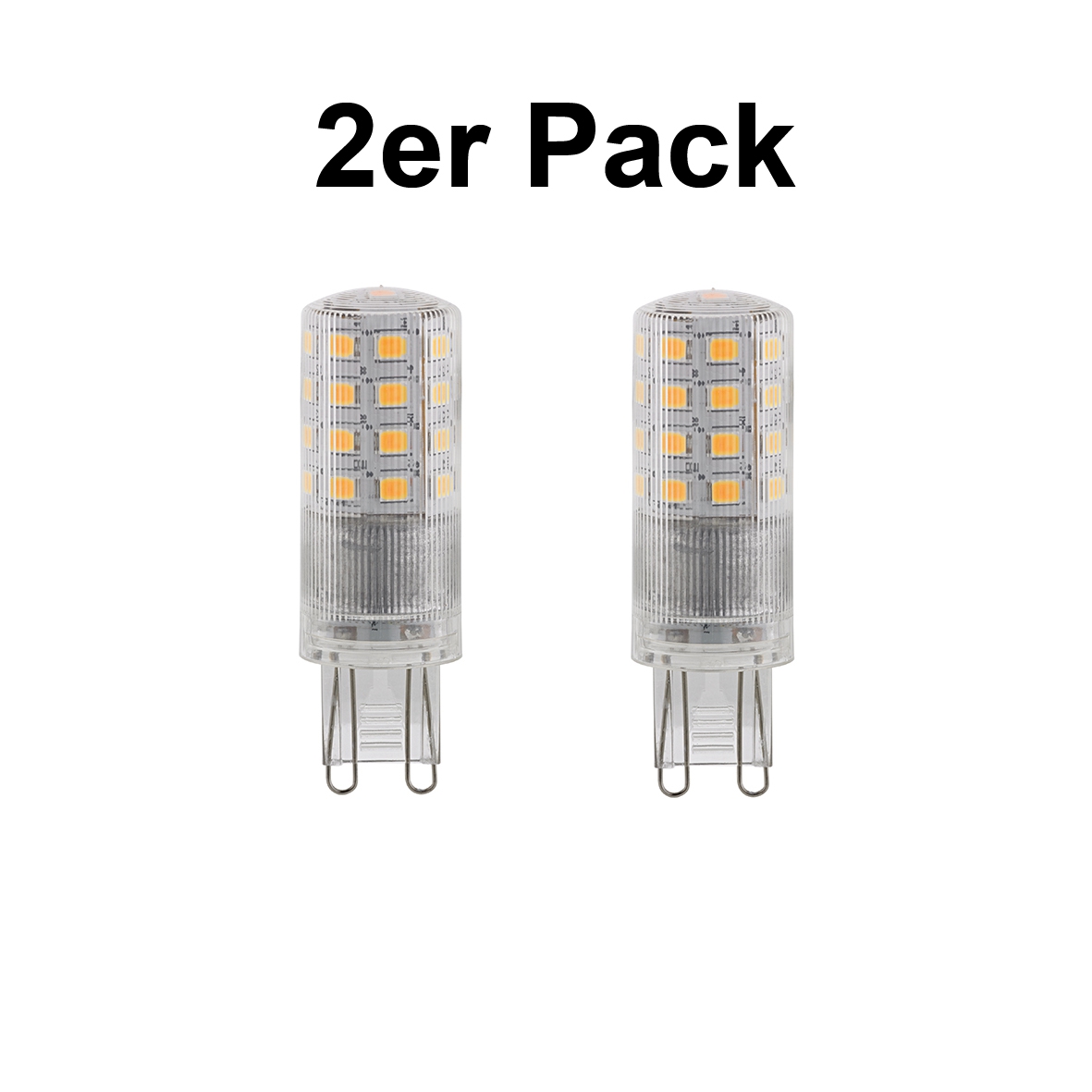 LED-Leuchtmittel G9, 4W, 470lm, 2700k ww, Ra80, dimmbar