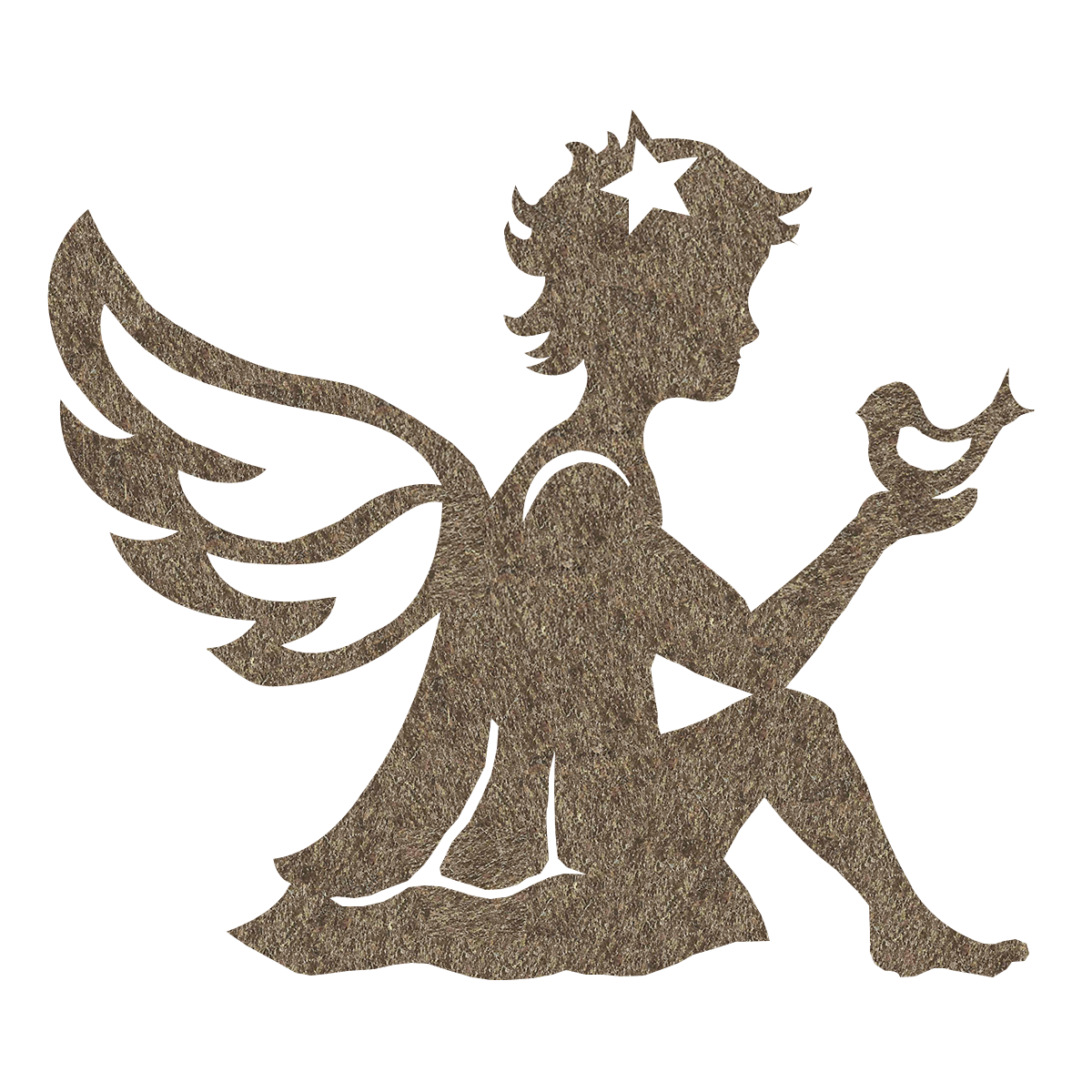 Menzel Themen Motiv Weihnachten ENGEL SITZEND Blattgold