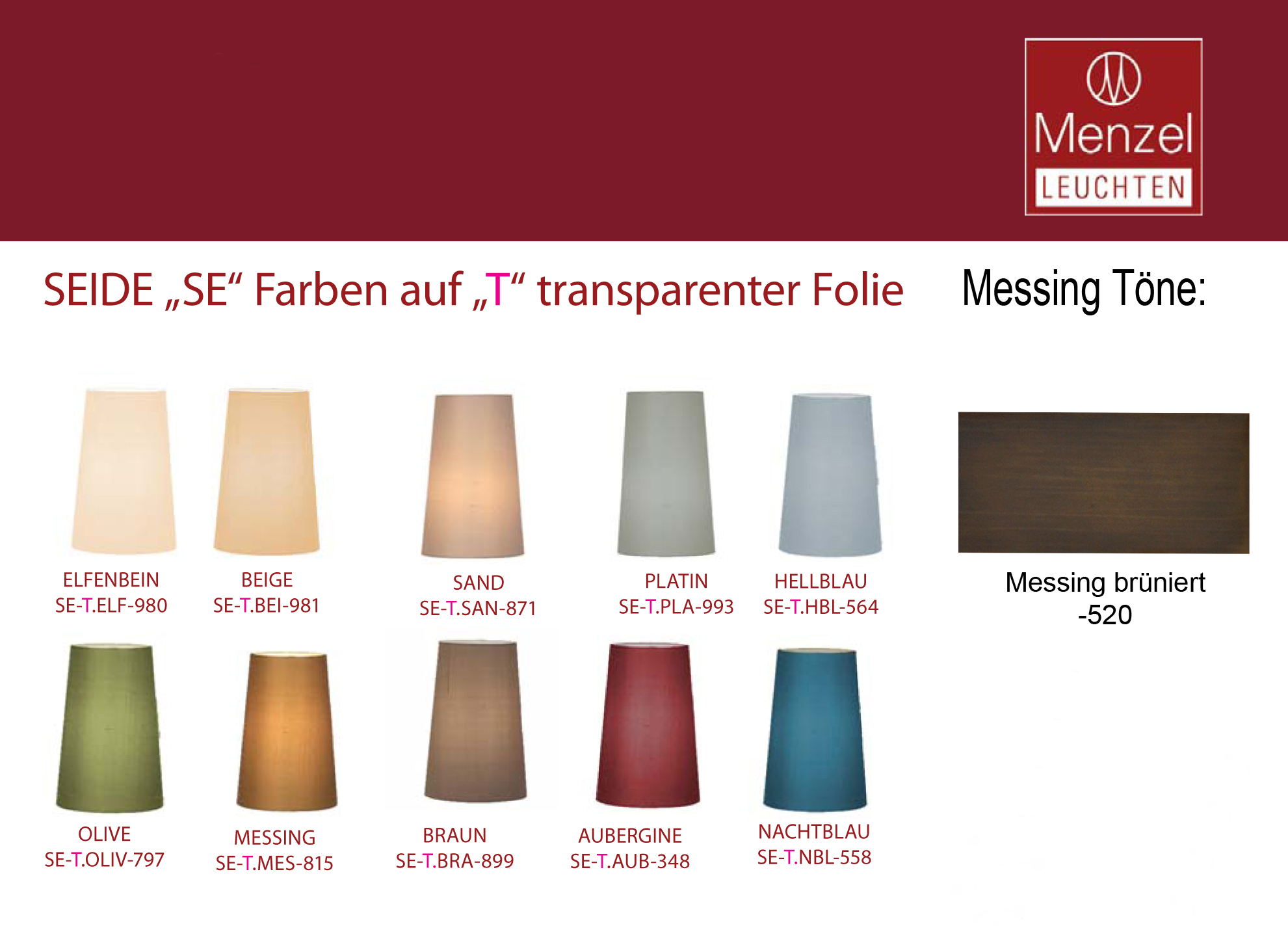  Anno 1900 Messing brüniert, Seide bis 30cm