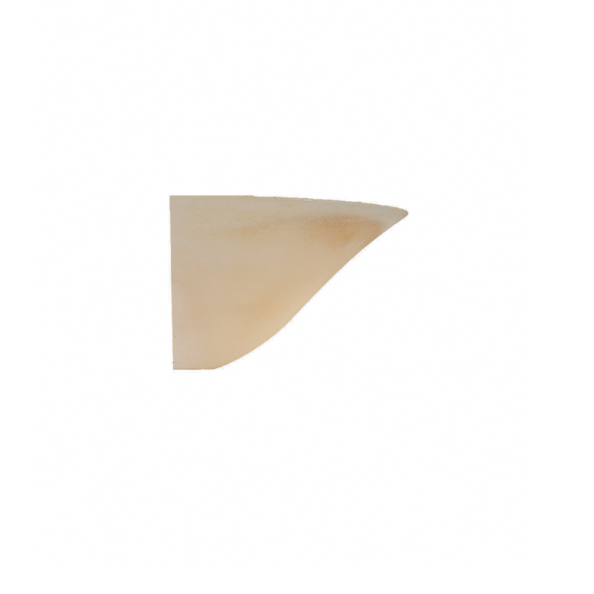 Menzel Leuchtenglas Rauchglas Halbschale Scavo GAH30/12, B=30cm