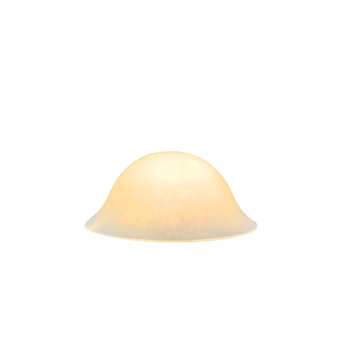 Leuchtenglas Scavo uni GAS25/10, D=25cm, E27