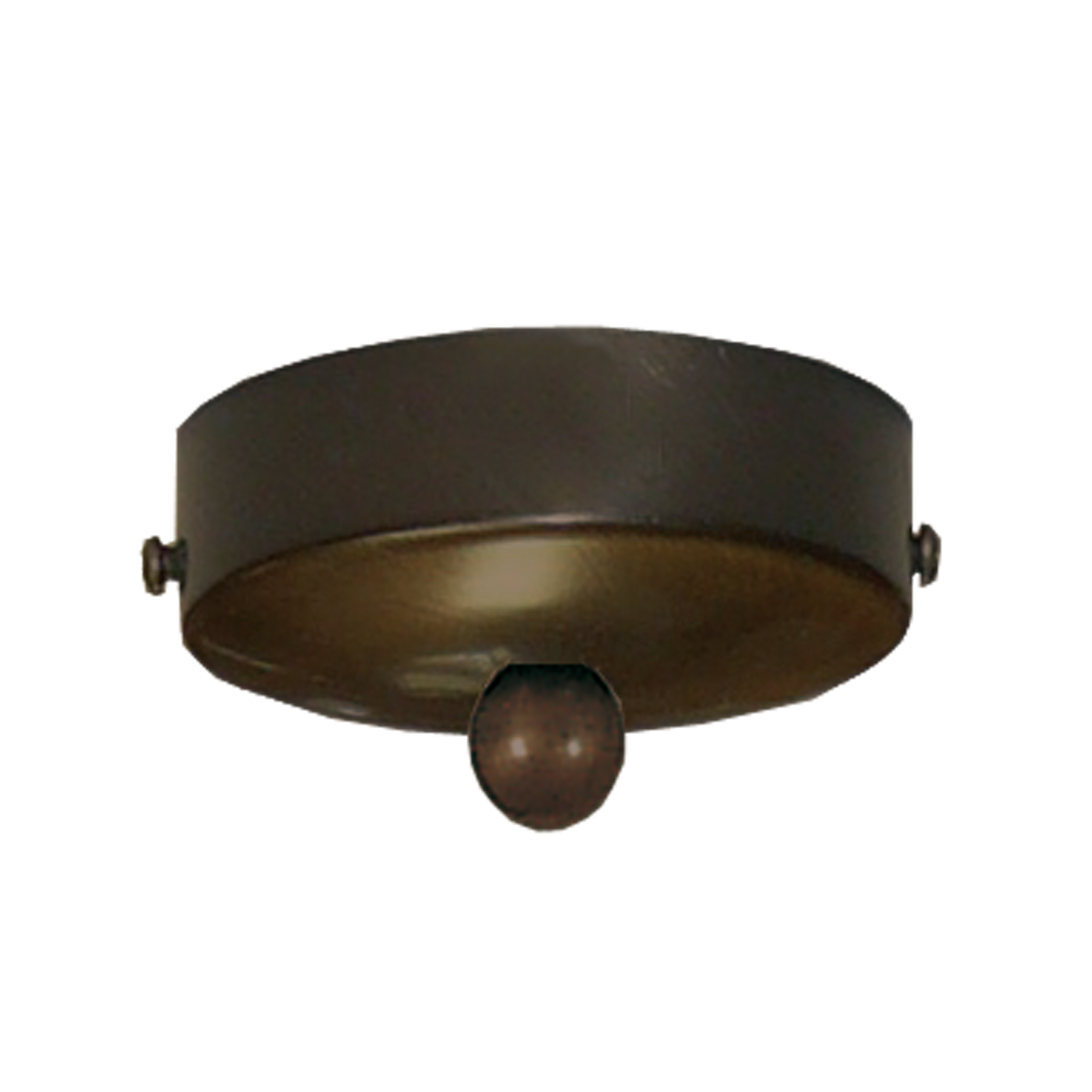 Menzel Abdeckdose D=75mm braun-schwarz, geschlossen, mit Bügel