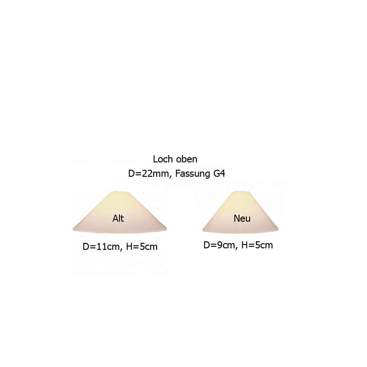 Glas Spot weiss Opal Dreischicht, D=9cm, H=5,5cm Loch ca.24mm
