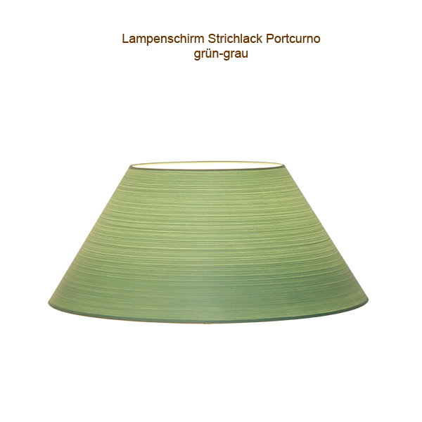 Lampenschirm konisch D=40cm E27 Strichlack Halterung und Farbe nach Wahl