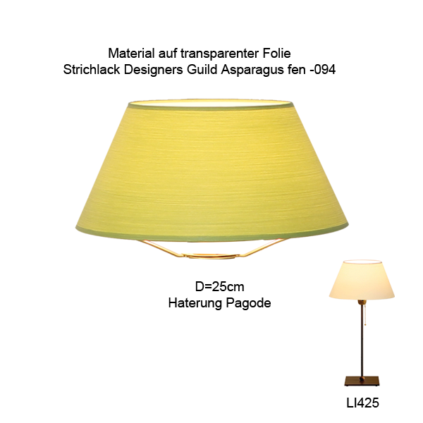 Lampenschirm konisch D=25cm Tischleuchte Wandlampe E27 Strichlack Farbe nach Wahl